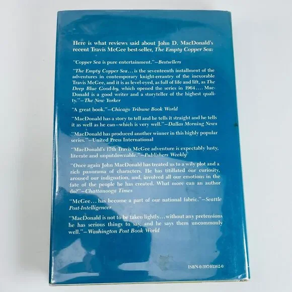 The Green Ripper John D. MacDonald 1979 First Edition Hardcover Travis McGee - Picture 6 of 11